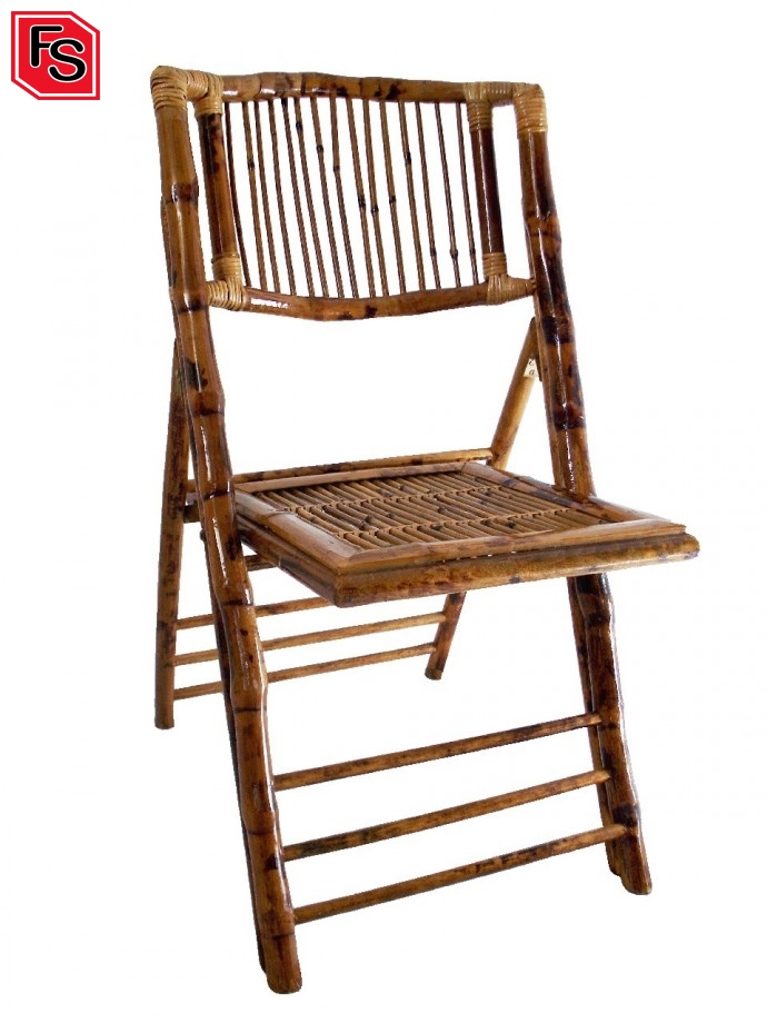 Alquiler de silla bambú plegable