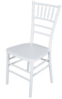 Alquiler de sillas Tiffany - Blanca