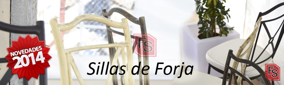 Nueva silla de forja tambien disponible para la venta