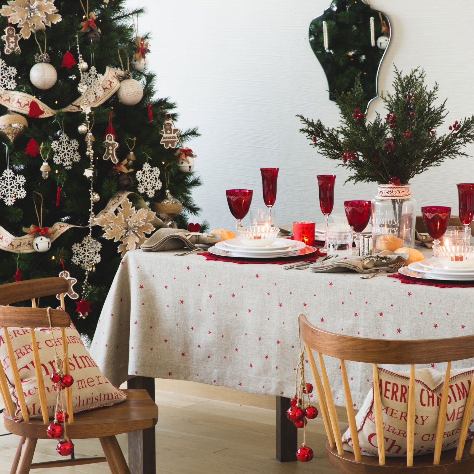 Ideas para decorar tu mesa en Navidad