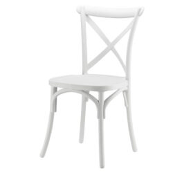 Silla Crossback Blanca