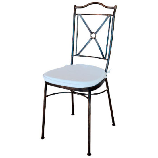 Silla Forja Oro Envejecido