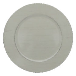 Bajo Plato PVC Blanco