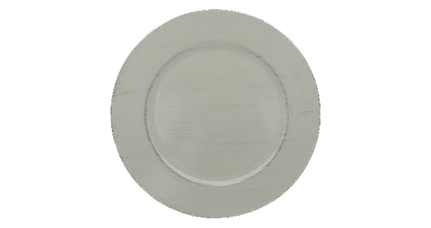 Bajo Plato PVC Blanco