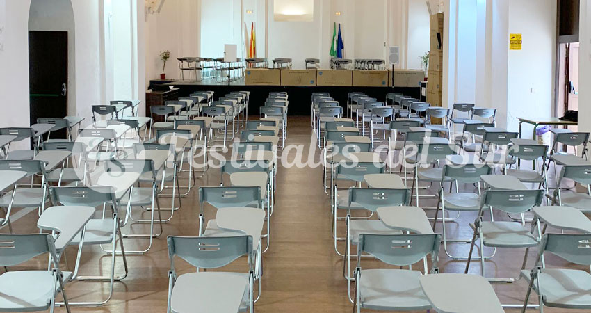 Alquiler de Sillas Examen para Salas de Exámenes y Formaciones