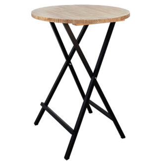 Mesa Alta Roble Plegable