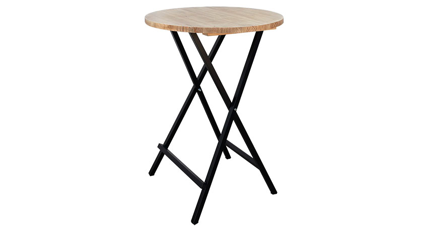 Mesa Alta Roble Plegable